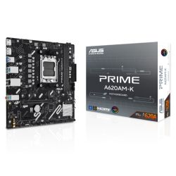 Asus PRIME A620AM-K, AMD A620A, AM5, Micro ATX, 2 DDR5, HDMI, DP, GB LAN, 1x M.2 Asus PRIME A620AM-K, AMD A620A, AM5, Micro ATX, 2 DDR5, HDMI, DP, GB LAN, 1x M.2